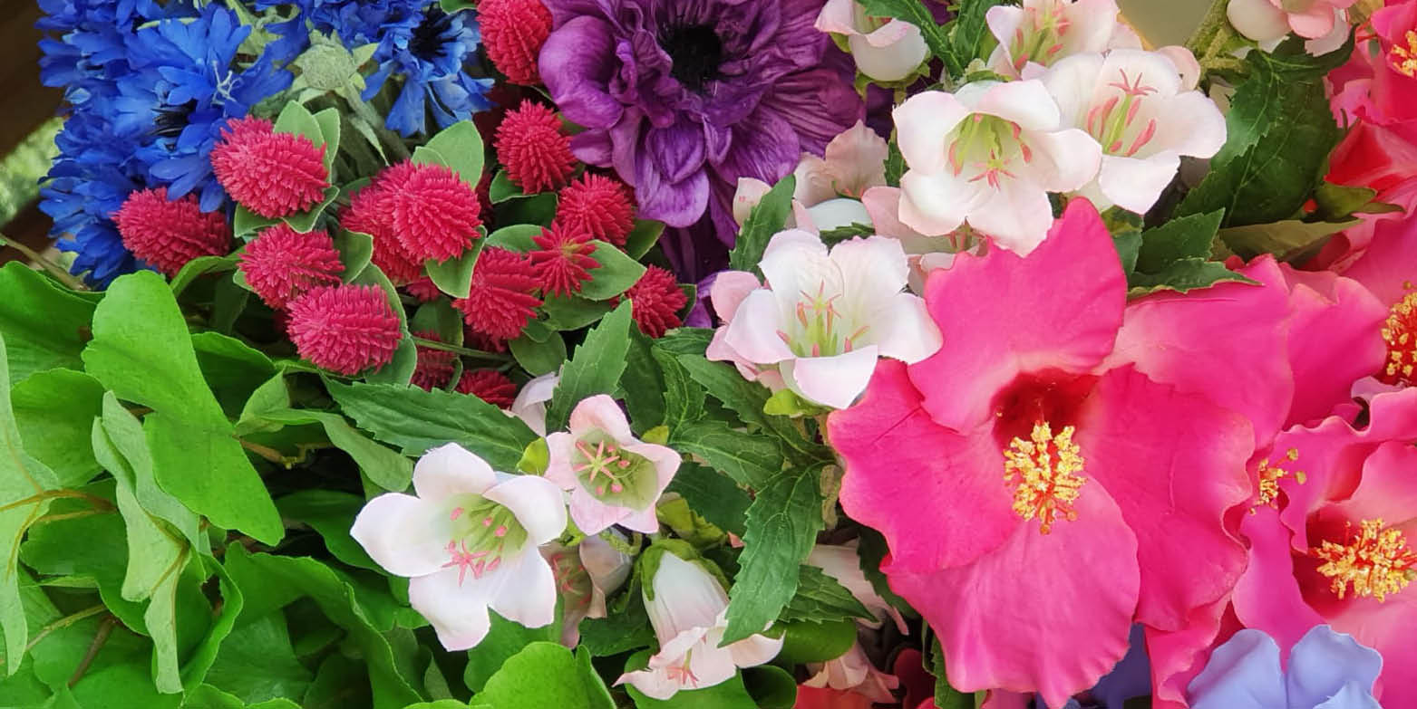 Zijdebloemen